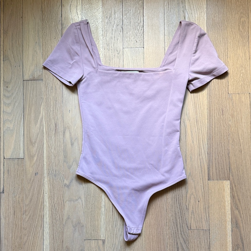 Aritzia Dusty Pink Bodysuit